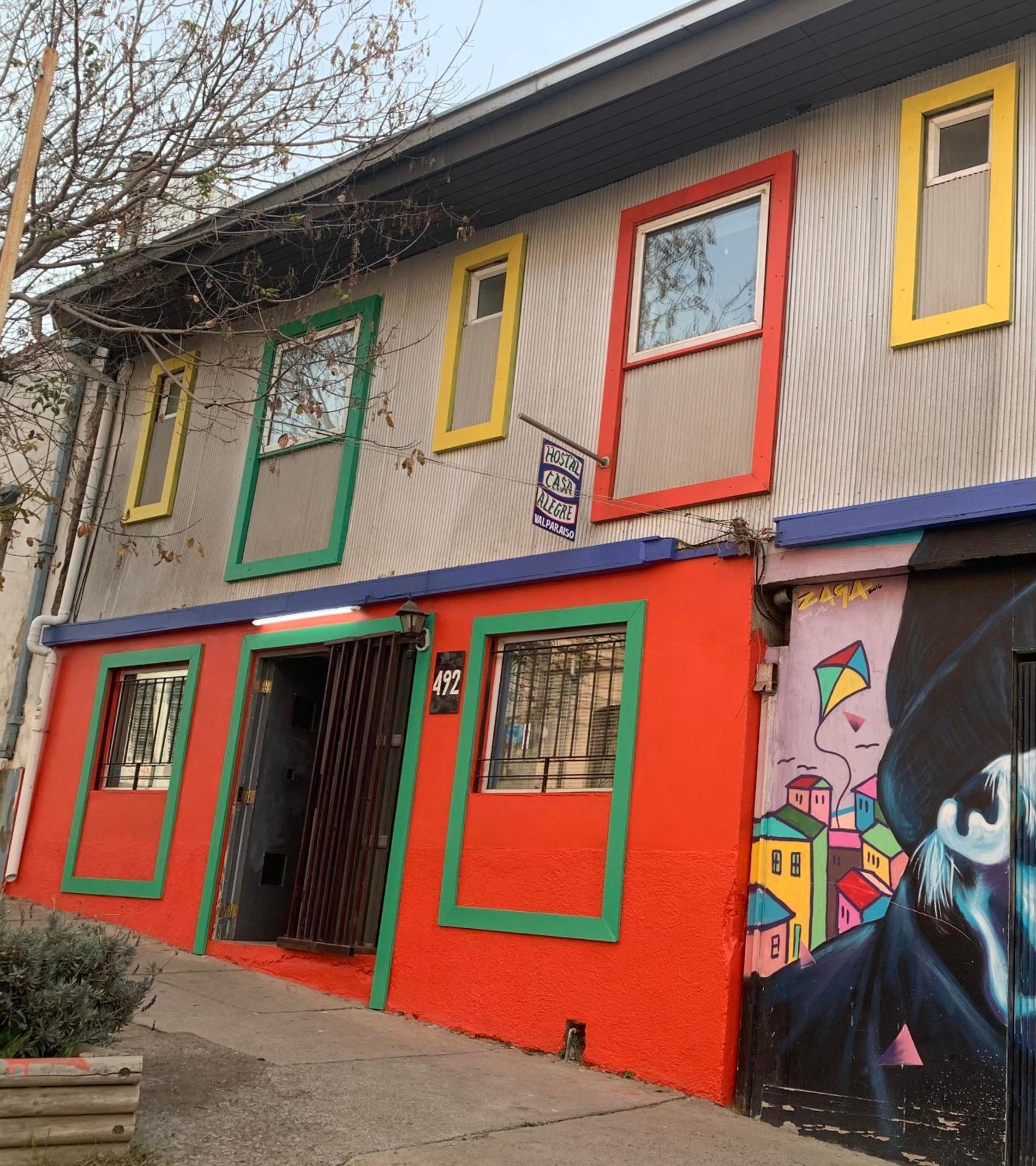 Hostal Casa Alegre Valparaíso Екстериор снимка